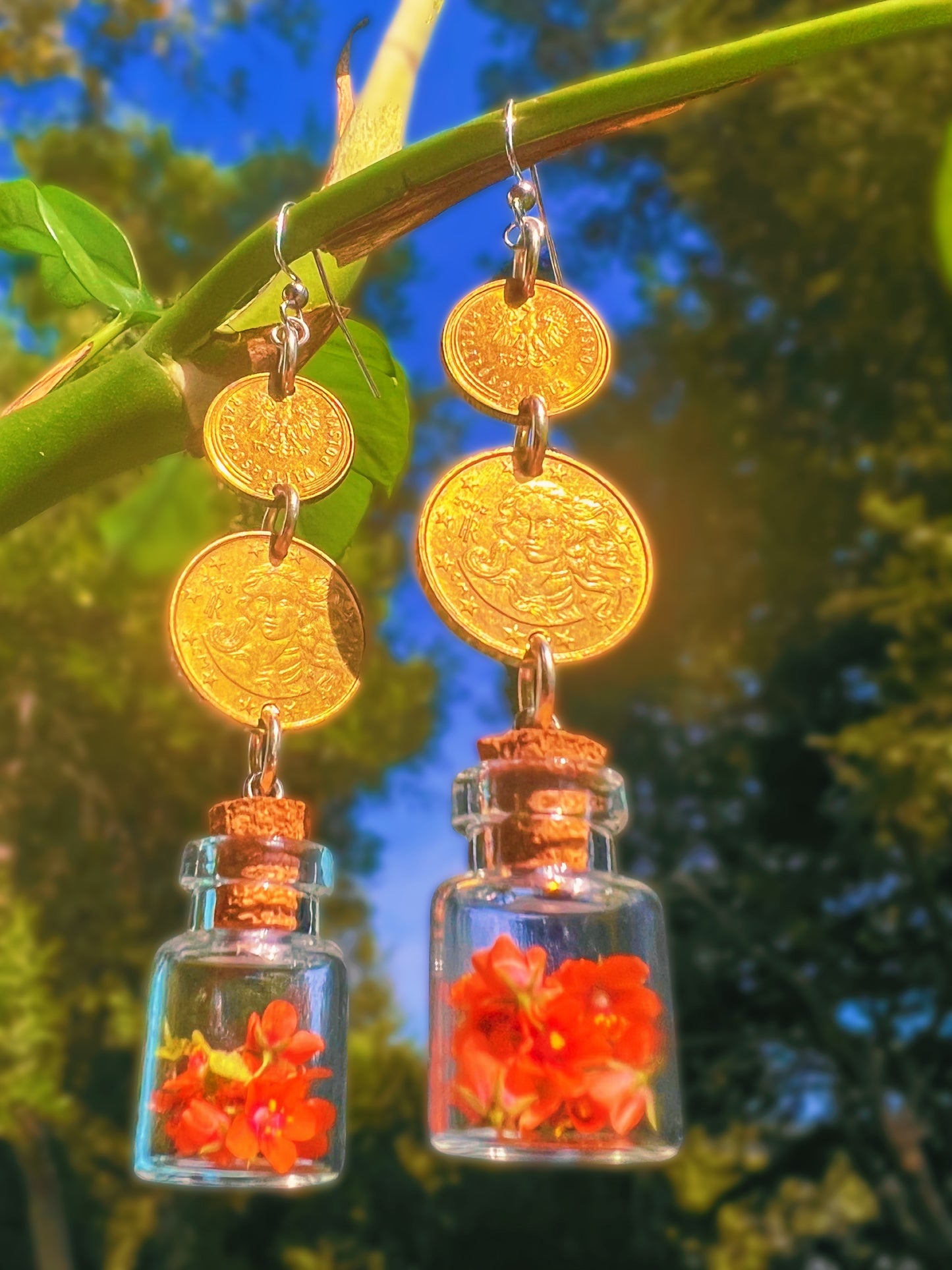 Future Dawn Designs: Spell Bottle | Earrings