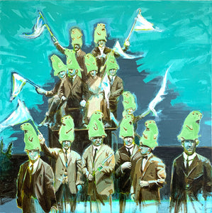 Their deafening cheers were an unconscious attempt to quiet their suspicions that they might be wrong.