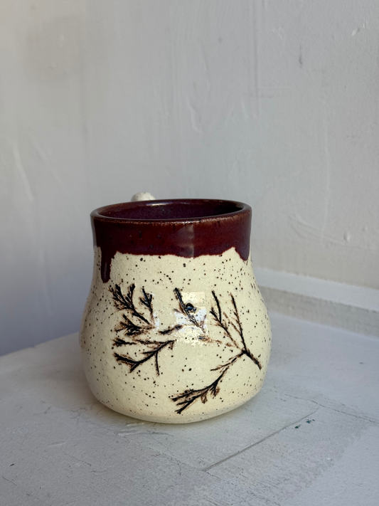 TWH - Molly Theis Ceramics - Flowers - Mug 1