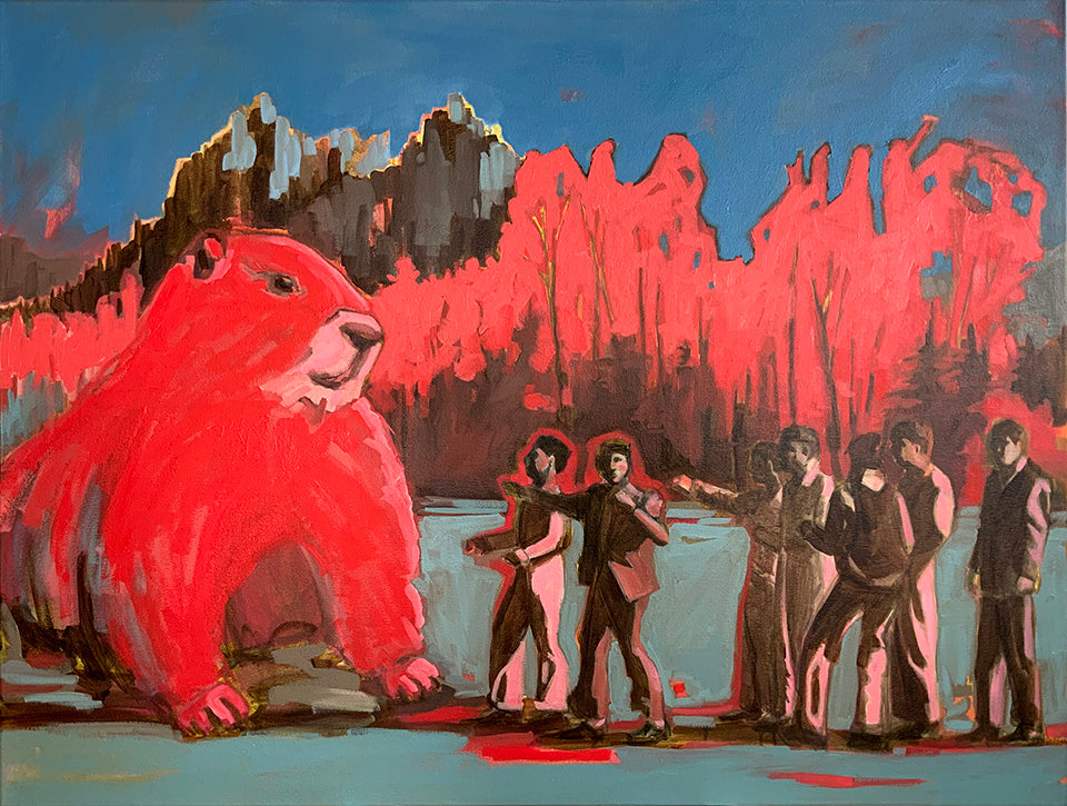 Everyone was shocked at the enormity of Melvin’s marmot.